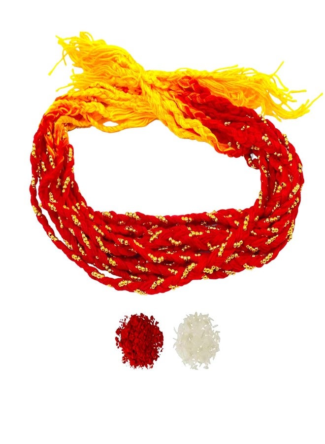 Sesonby Set Of 12 Rakhi Brother Rakhi For Brother Rakhis For Kids Boys Rakhis | RAkhi for brother and bhabhi | rakhi combo | bhaiya bhabhi rakhis #Dzn14 - Image 1